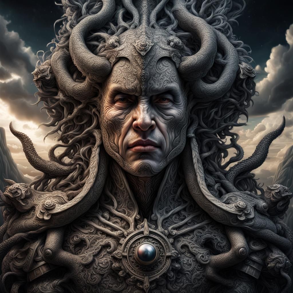 Fantasy Transition of Power: Hyperrealistic 64MP Image