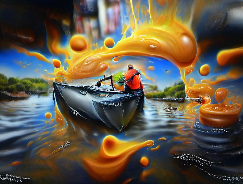 Detailed Digital Painting in Airbrush Art Style