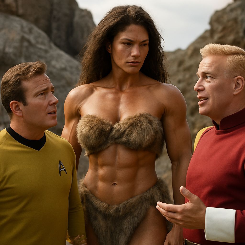 Captain Zapp Brannigan tells Captain Kirk, that he will accept the punishment of "Snoo Snoo"