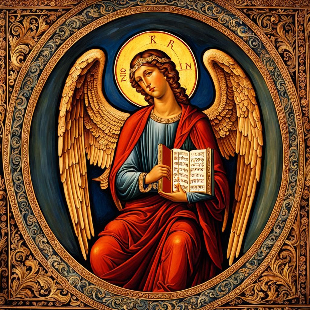 Angel - Romanesque Style