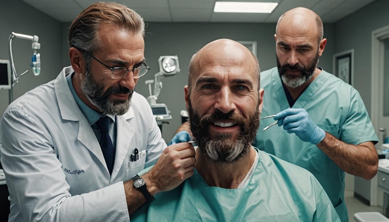 Hyperrealistic Dentist with Appealing Patient in 8K