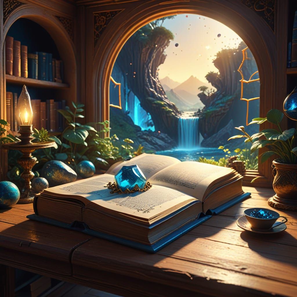كتاب قصة كبير بجلد قديم مزخرف بالذهبي فخم عظيم مفتوح وتخرج م...