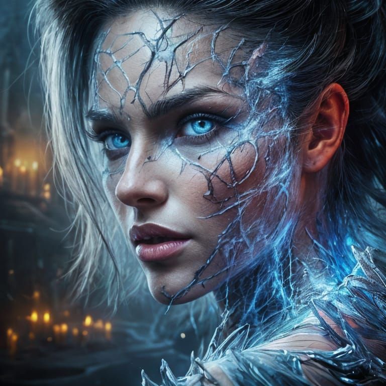 Ominous Dark Portrait of Dorian Gray