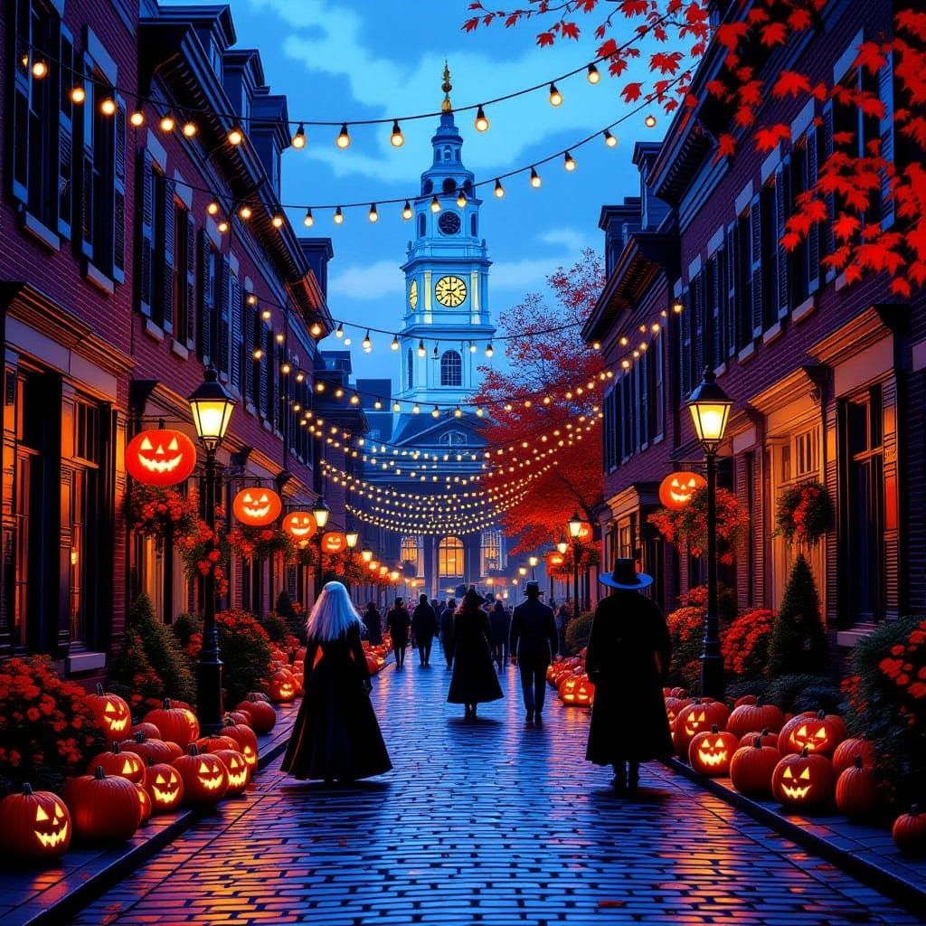 Philadelphia Halloween: Historic Streets Aglow