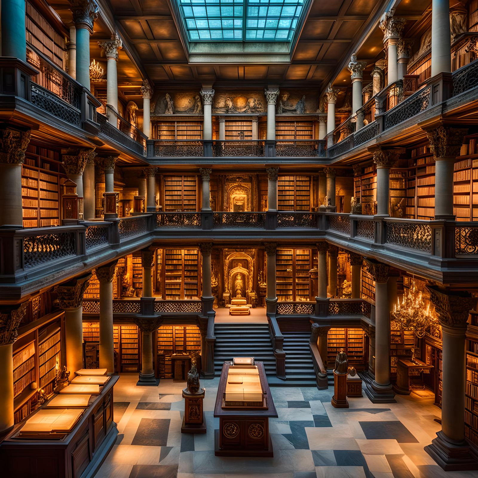 Multilevel library #4