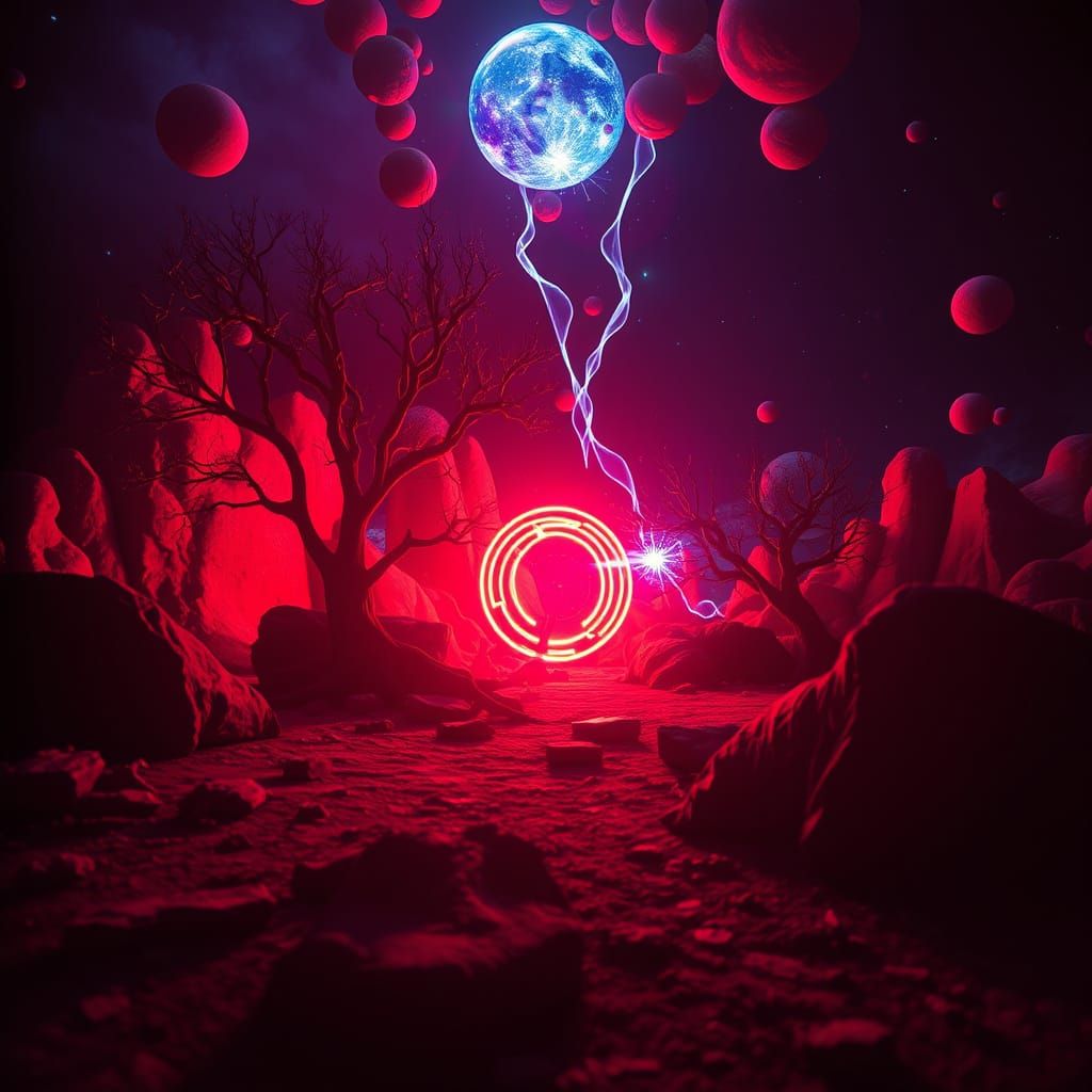 Surreal Scenes Lit With Prismatic Light