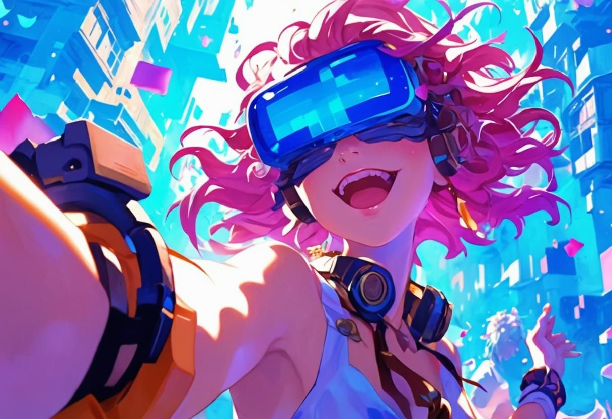 Fae Woman in Lotus Gown Digital Art