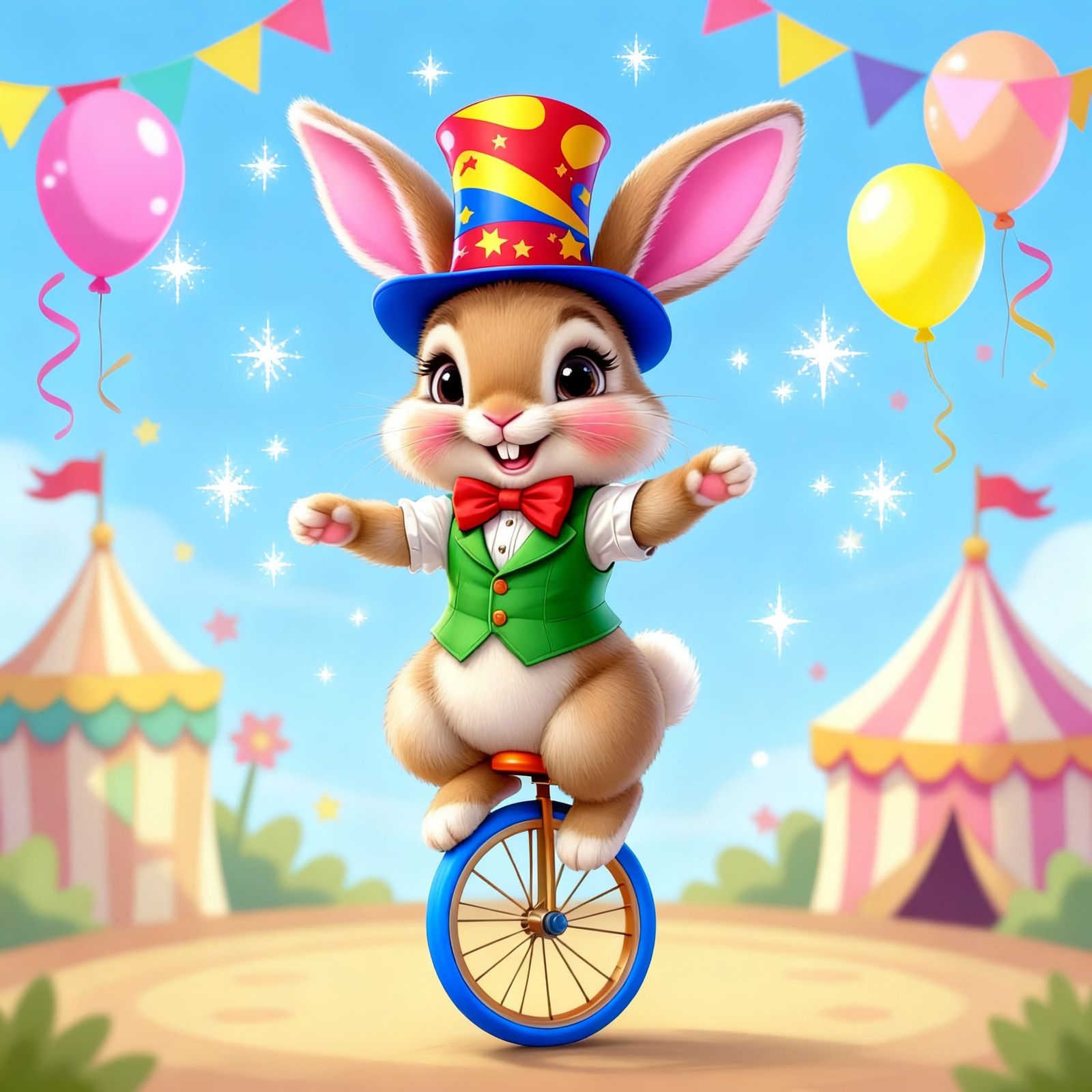 Cute Rabite Character Design