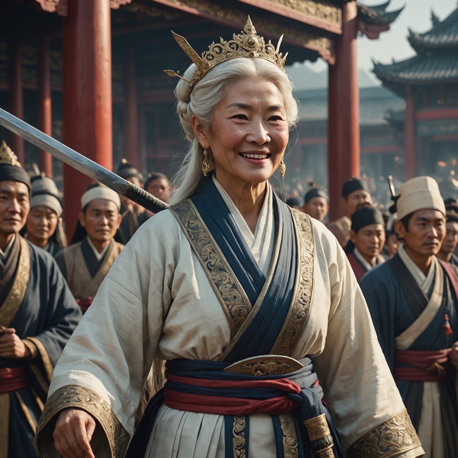 Asian Queen's Triumphant Return: Cinematic 4K