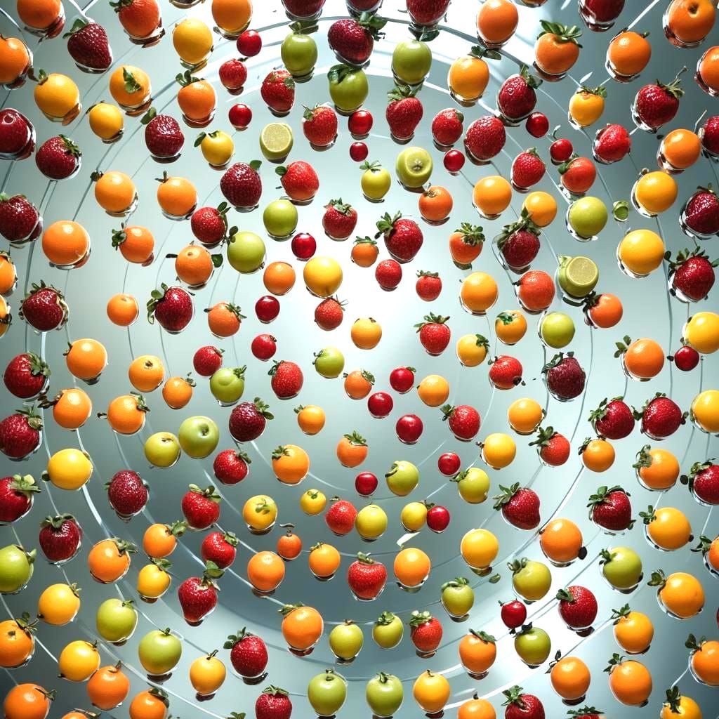 Fruits Mirrored: A Professional Color Portrait