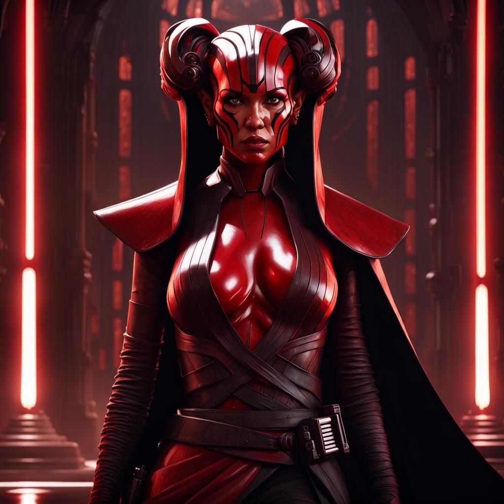 Darth Talon Sith Lord: Dark Fantasy Concept Art