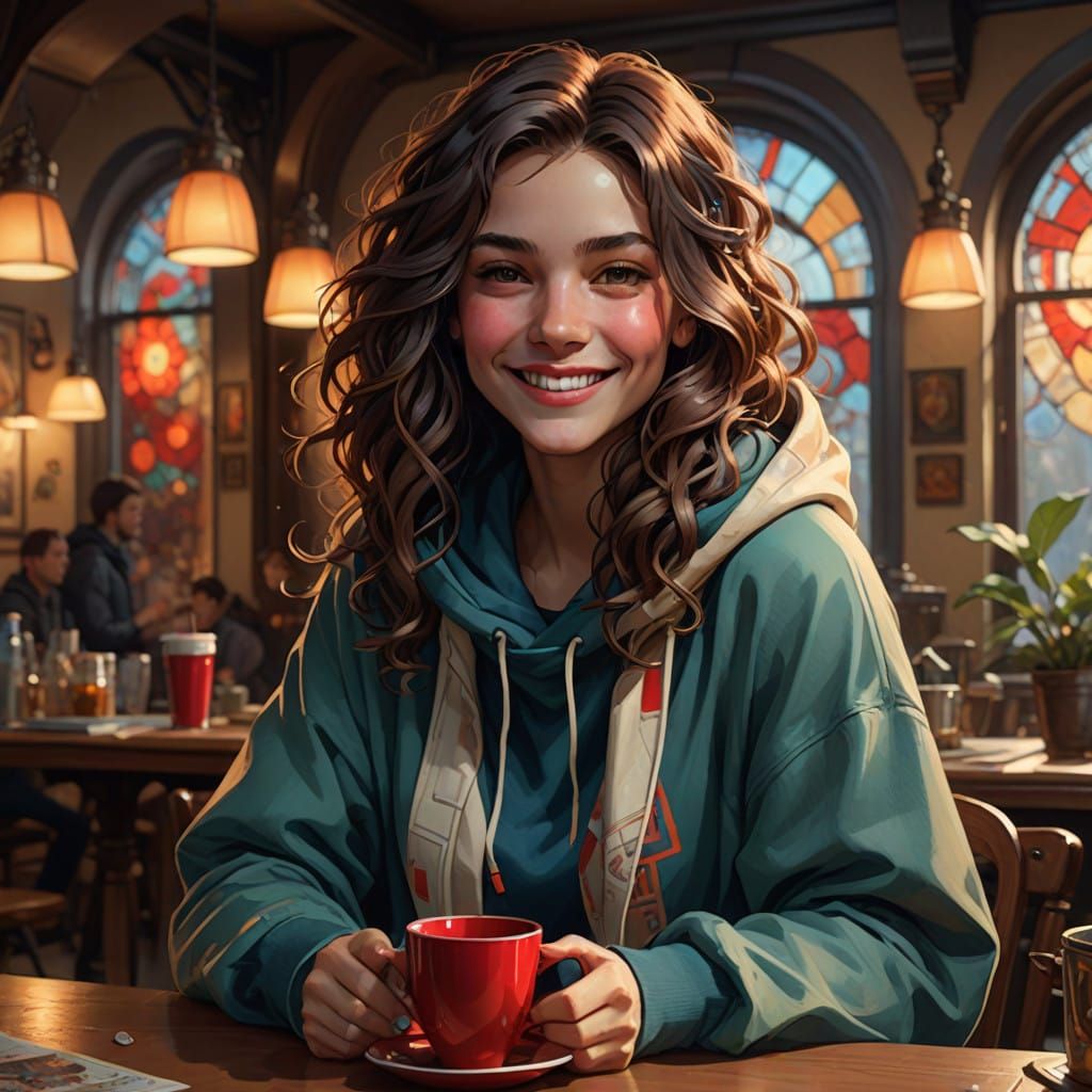 Gentle Beauty in Cozy Warmth