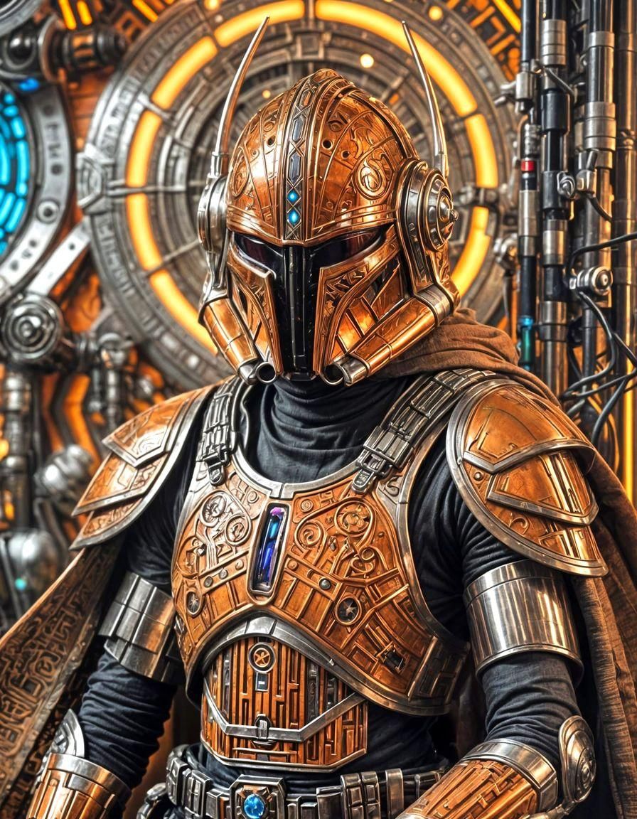 Gungan Warrior in Ornate Armor on Coruscant