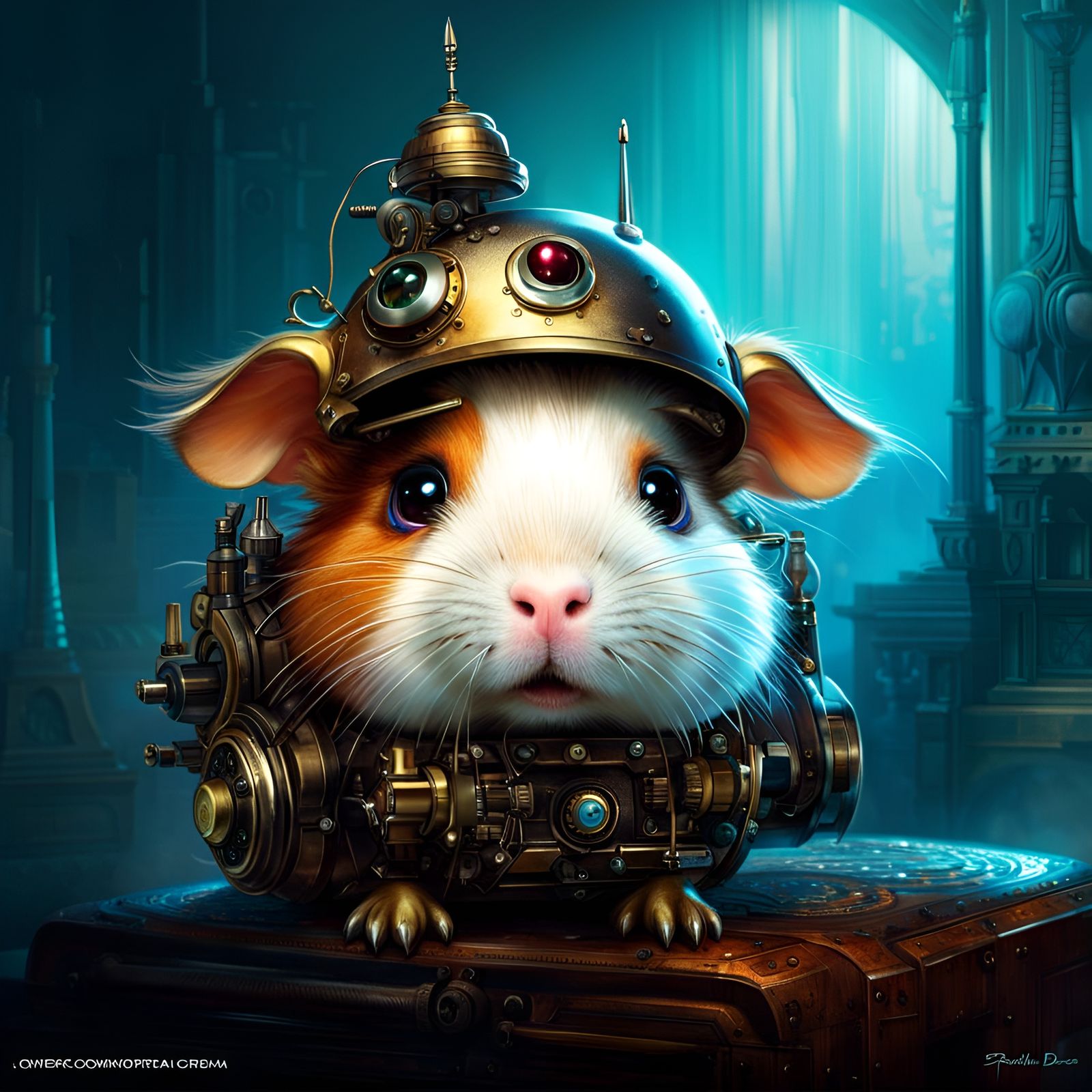 Mr. Robo-Fluffy - the first Guinea-pig with the power of a r...