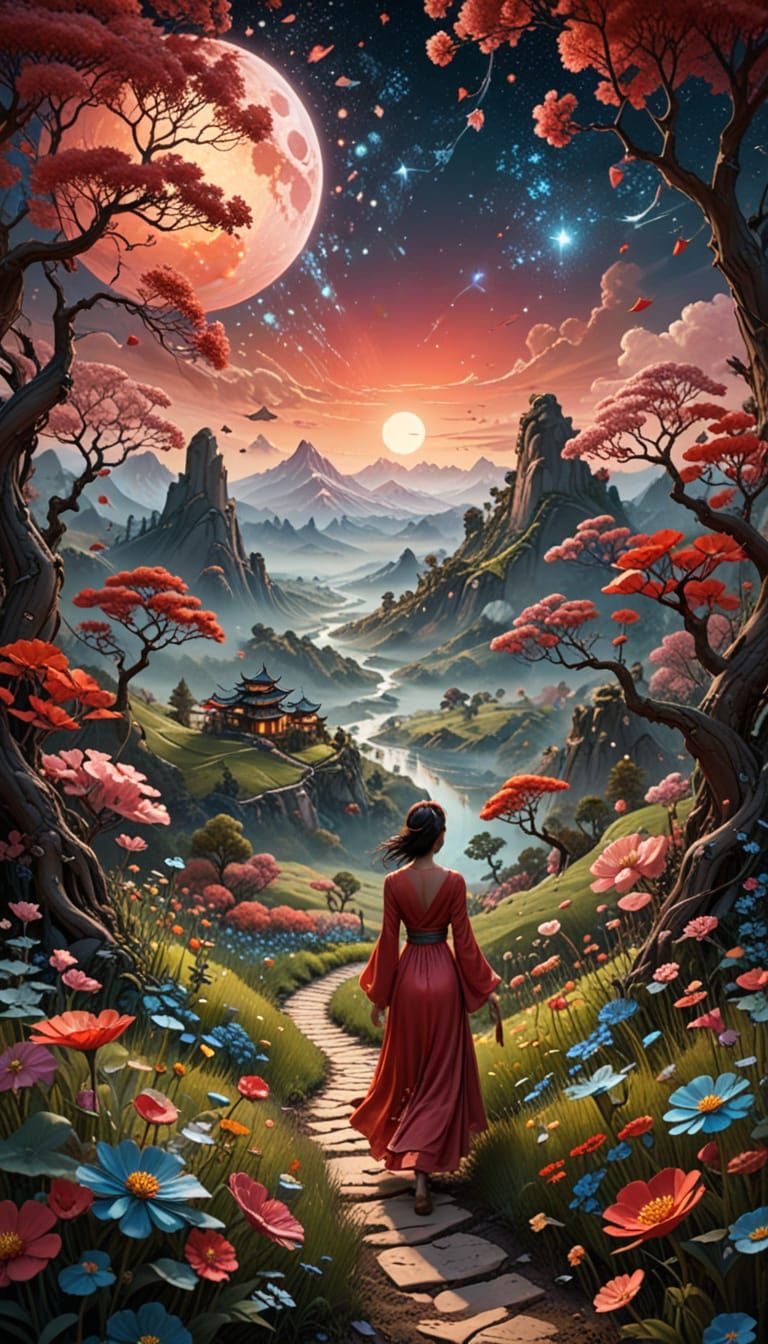 Journey of 1000 miles.