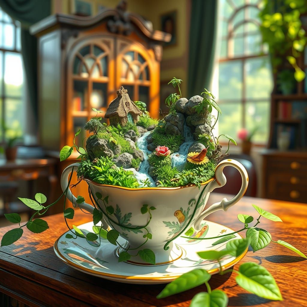 Teacup Jungle: A Pixar-Inspired Hidden Place
