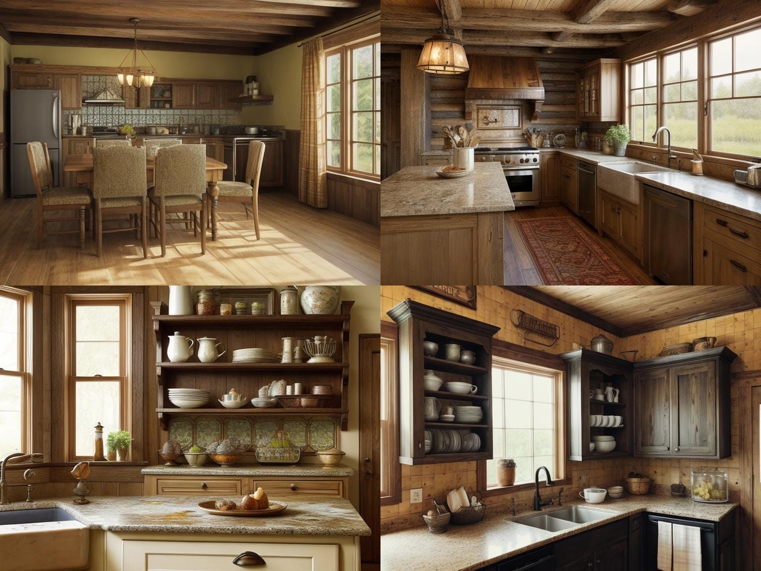Cozy Traditional Kitchen with Farmhouse Accents