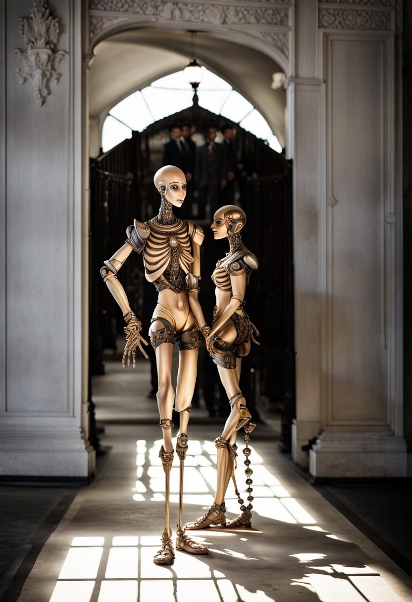 Photorealistic Aliens in Subdued Lighting: Hyperreal Photogr...