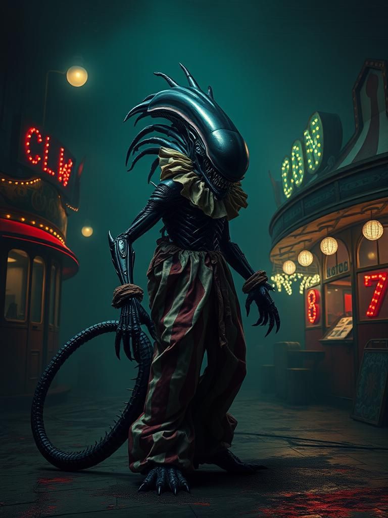 Clown Xenomorph
