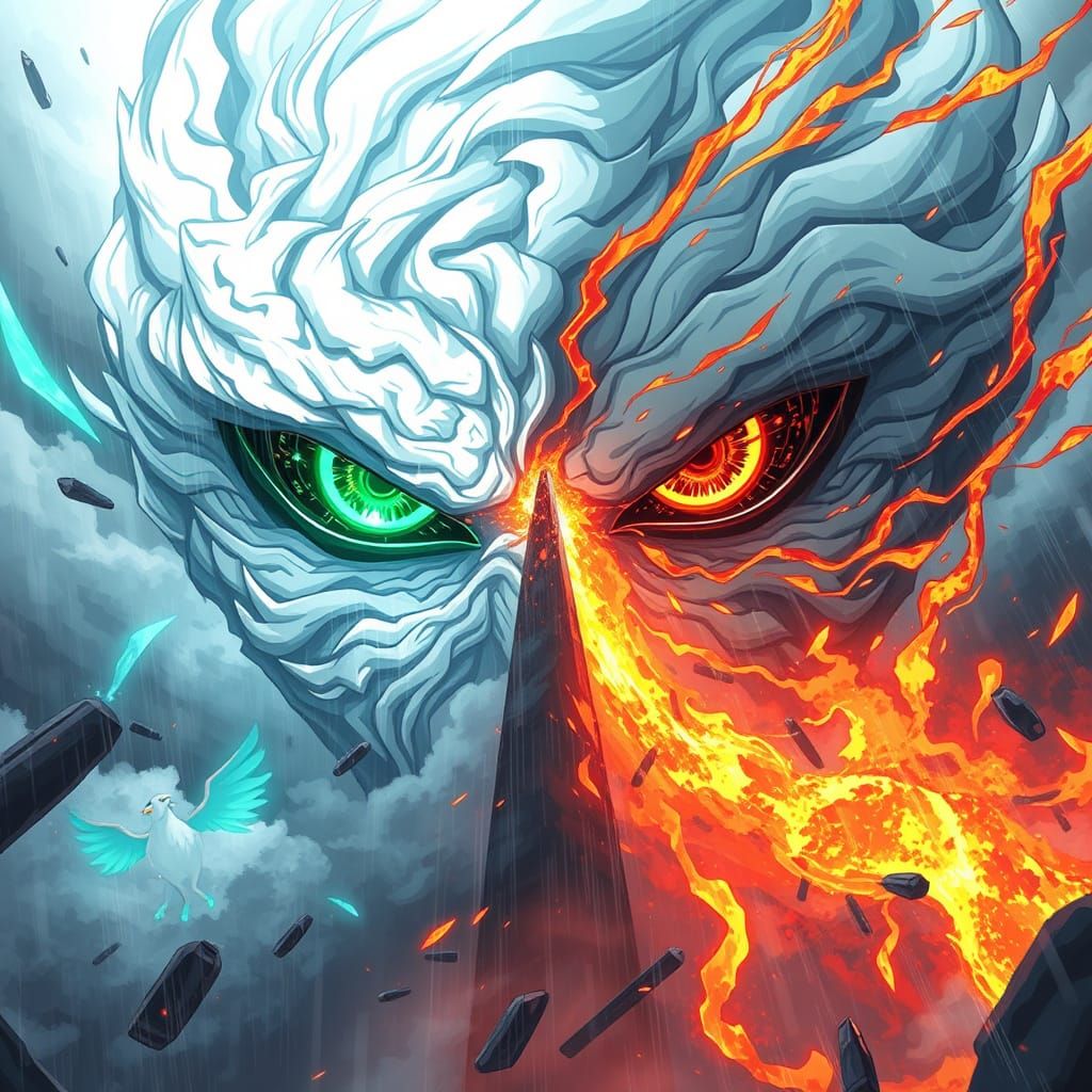 Elemental Powers Unleashed in Digital Art