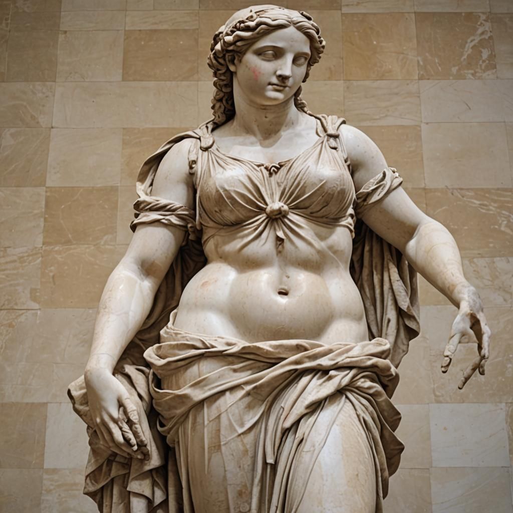 Classical Sculpture of Venus, Goddess of Love
