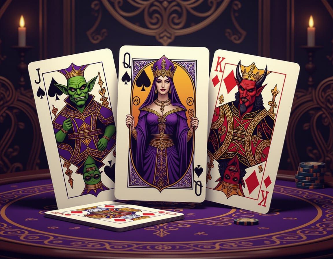 Dark Fantasy Goblin Jack Card Art