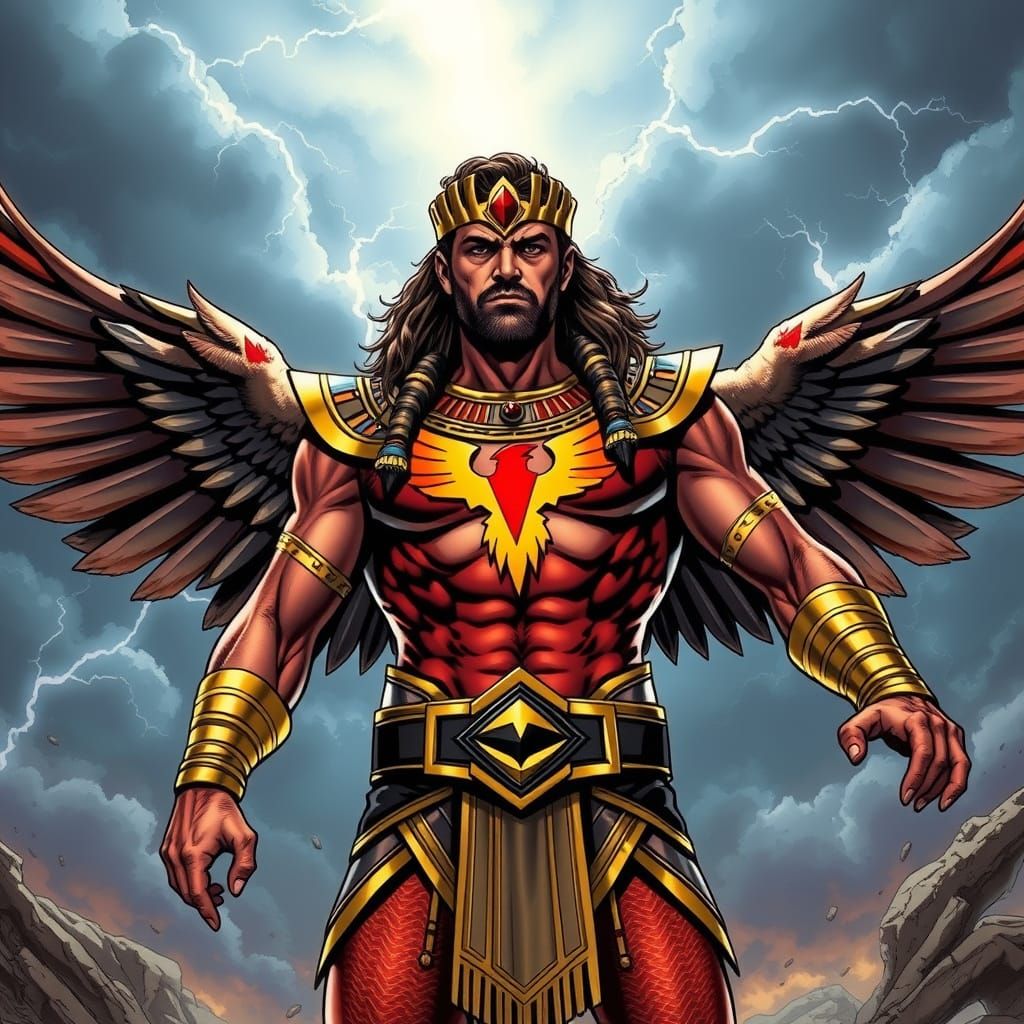 Wil Wheaton as Hawkman in Epic Comic Book Style