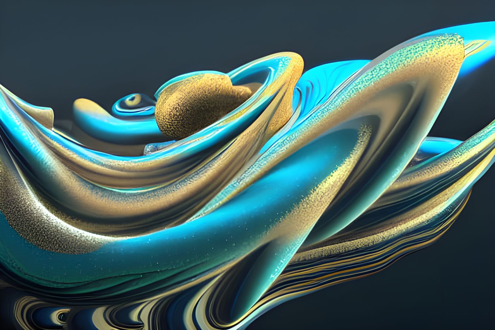 Planetary Movement Visualized in Gold and Silver