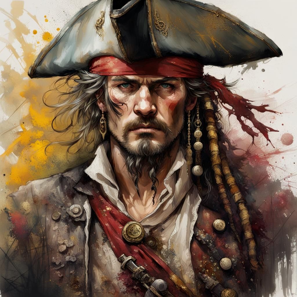 Pirate portrait