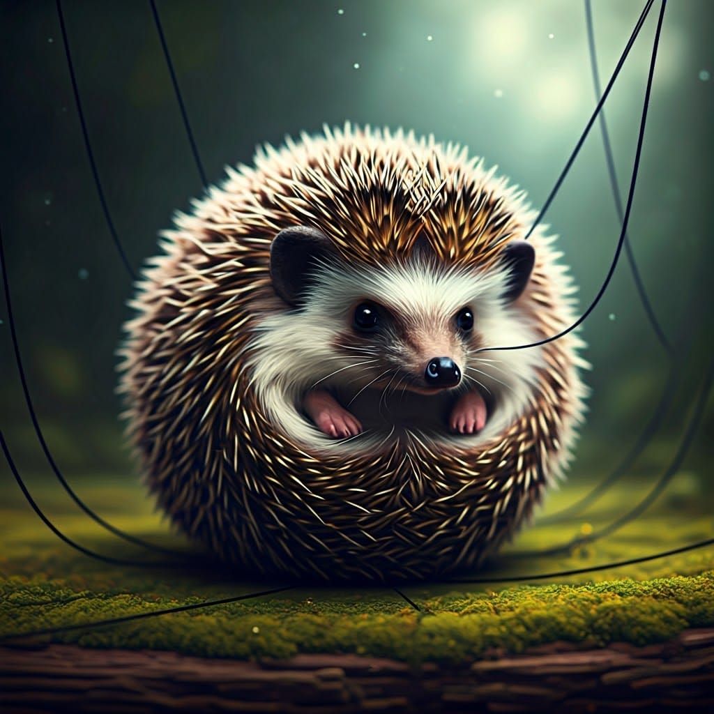 Failed, sinister hedgehog