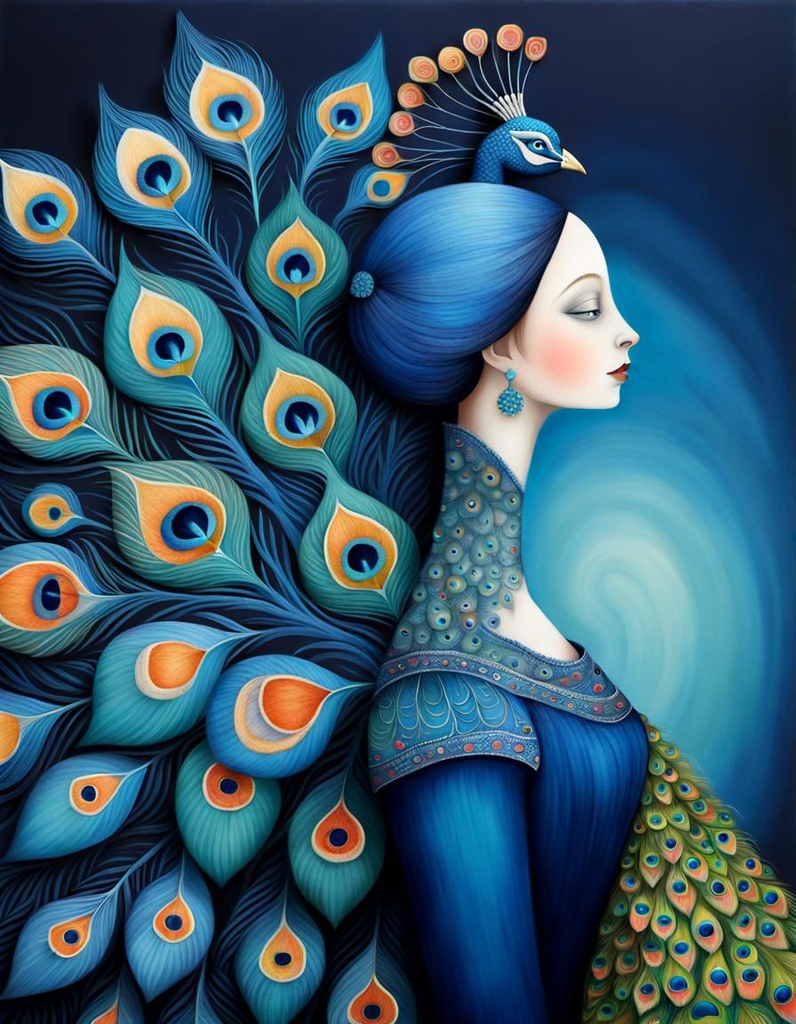 Peacock Woman
