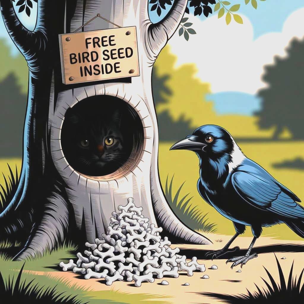 Photorealistic Cat Face in Dramatic Shadow