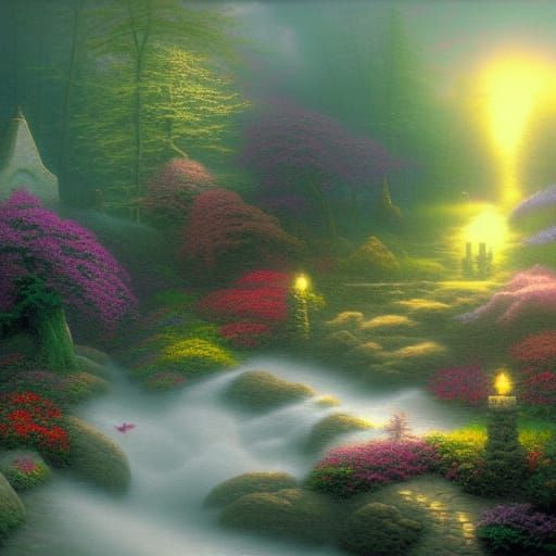 Ethereal Vision of Darkness and Death