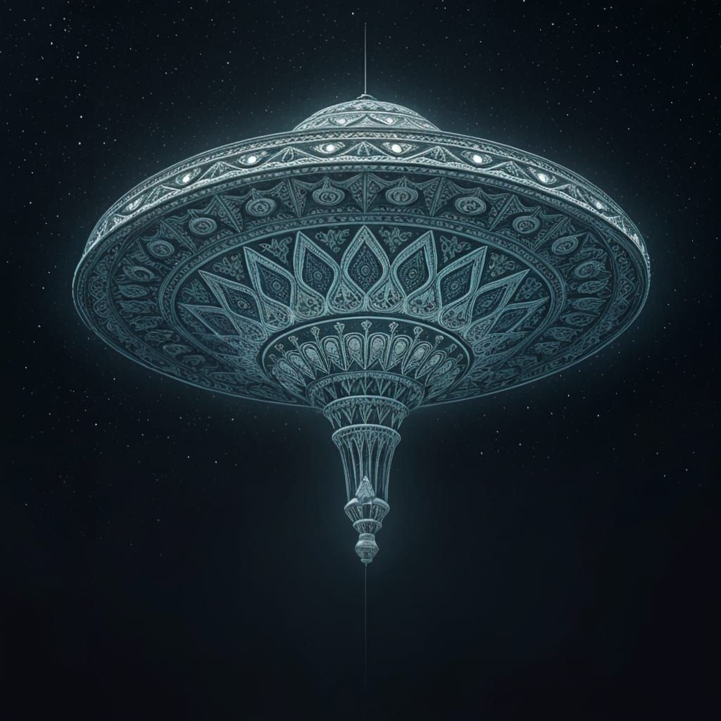 Detailed Extraterrestrial UFO Design
