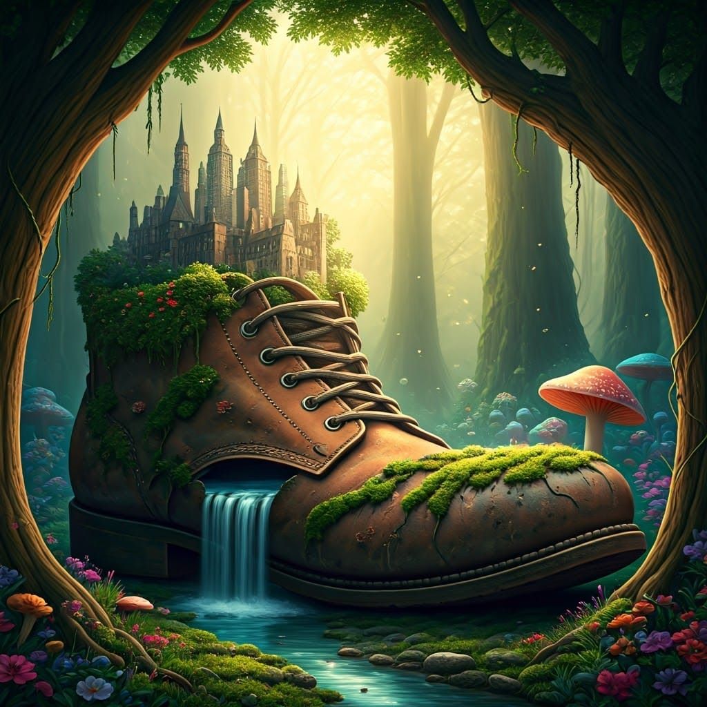 Whimsical City in a Shoe, Forest Clearing