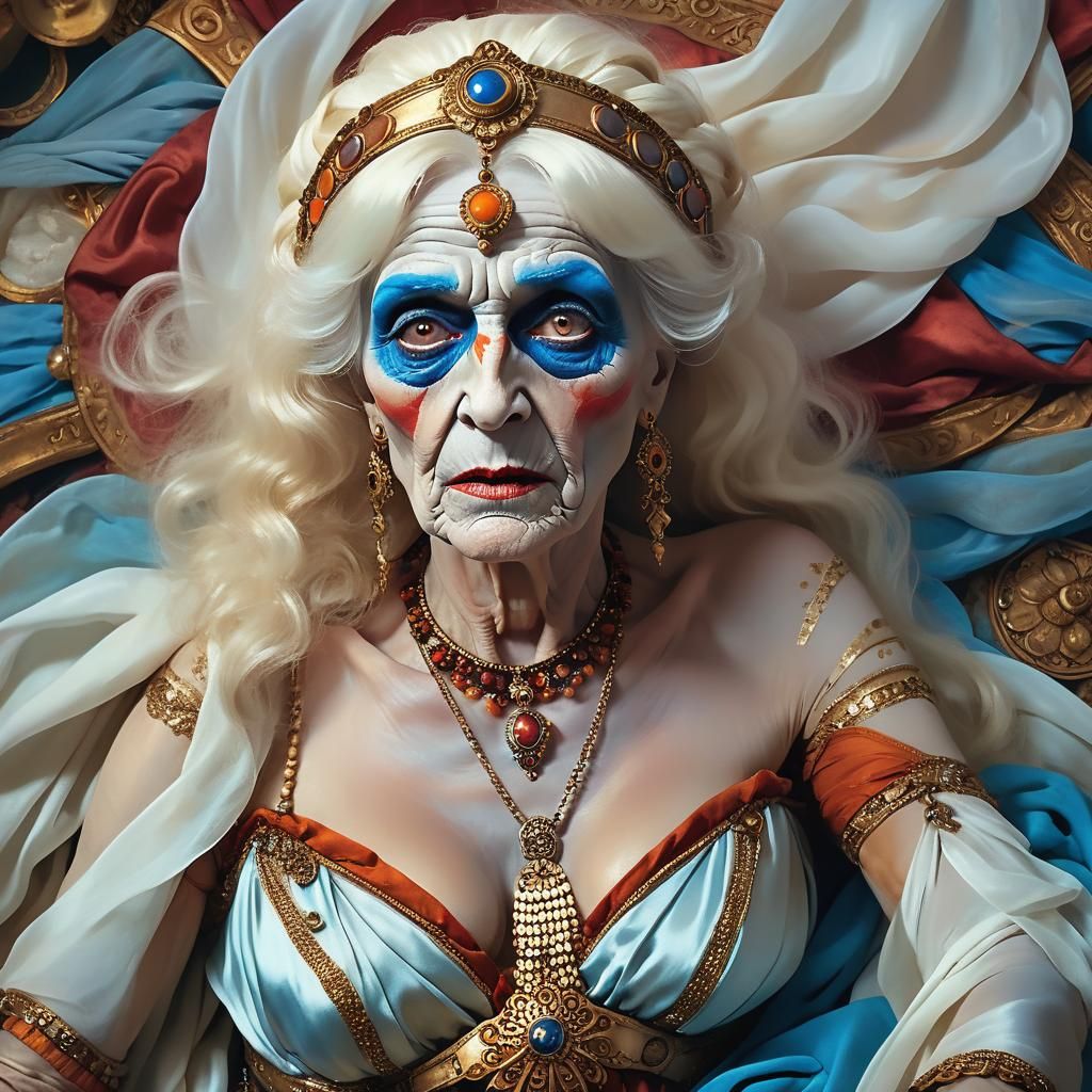 Transvestite as Messalina: Neoclassical Fantasy Art