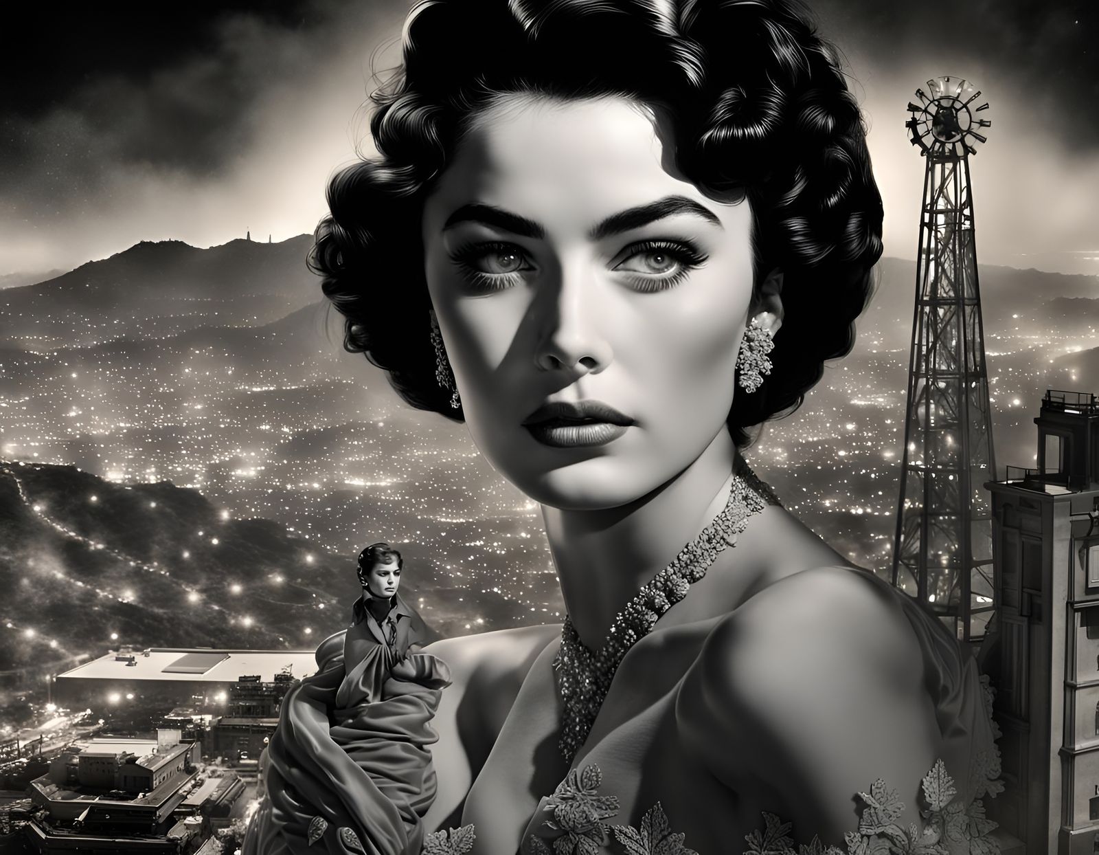 Gregory Peck and Elizabeth Taylor in Steampunk Style