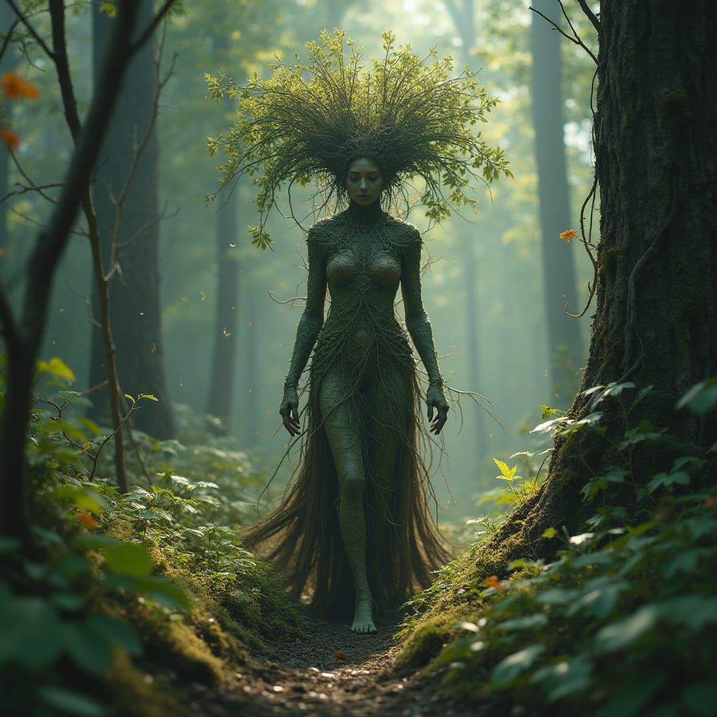 Ethereal Guardian of the Ancient Forest