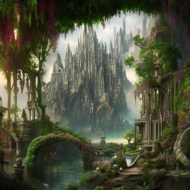 City of Eden: A Floating Garden Utopia