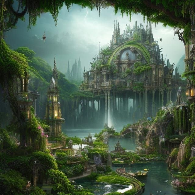 City of Eden: Floating Garden Utopia