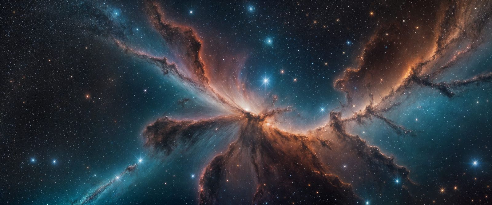 A Cosmic Tapestry of Twinkling Stars and Nebulae in 4K Splen...