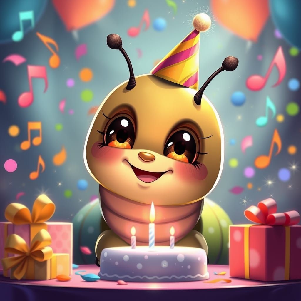 Happy Birthday Caterpillar