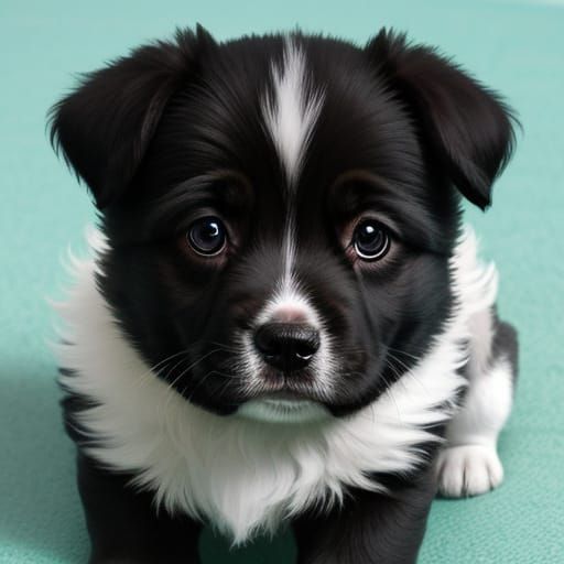 Adorable Puppy Portrait