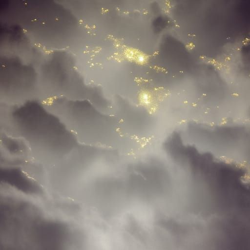 Glittering Stardust Marble in Divine Sunshine