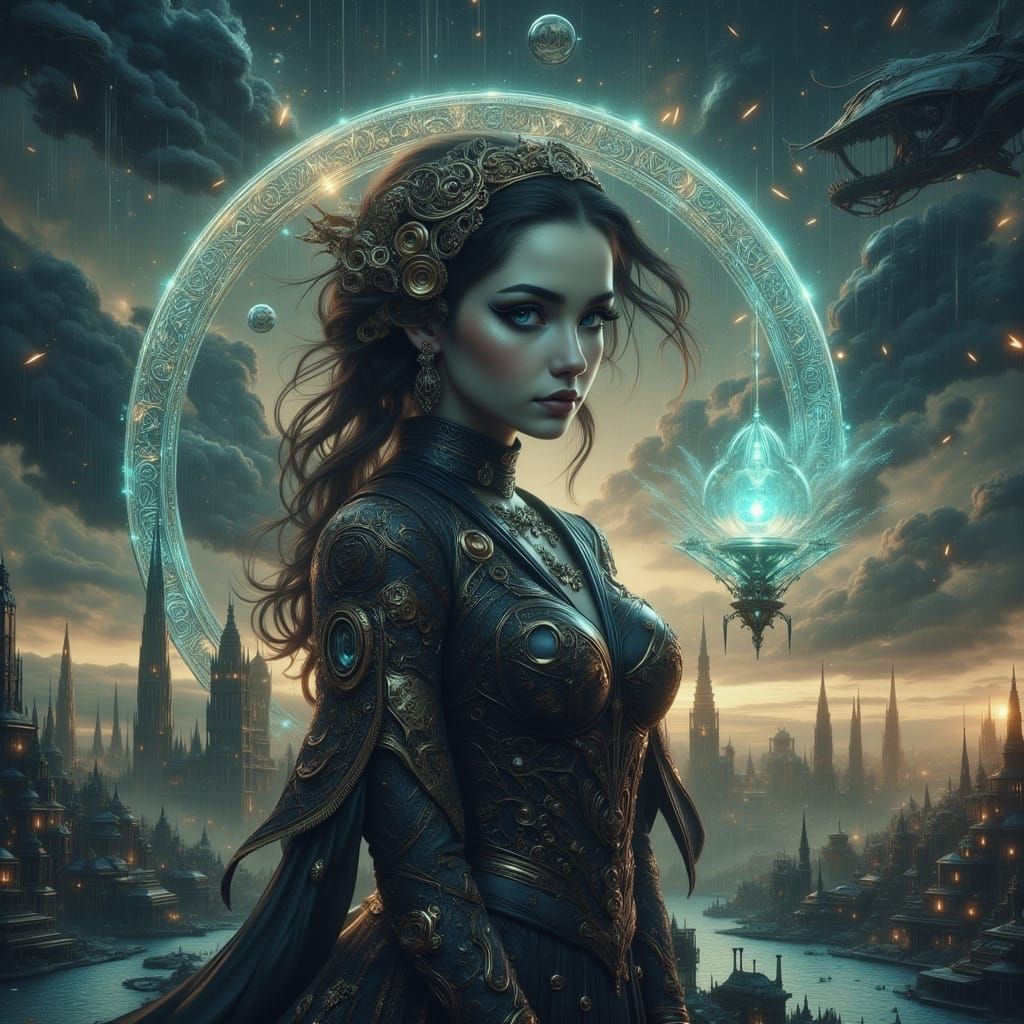 Steampunk Post-Apocalyptic Ethereal Fantasy Art
