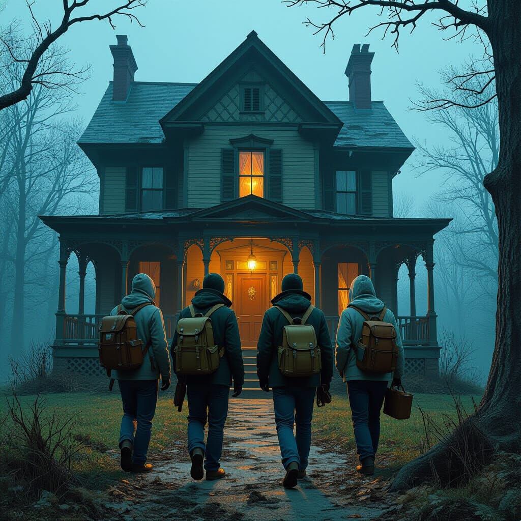 Friends Seek Treasure in Colonial Morgan House