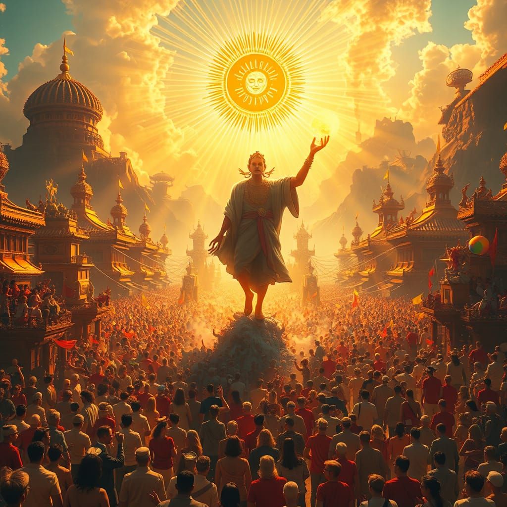 Euphoric Crowds in Cities of Time as Digital Art