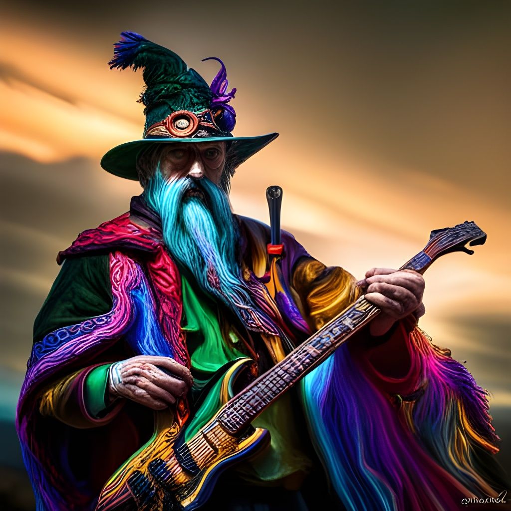 Psychedelic Wizard of Rock