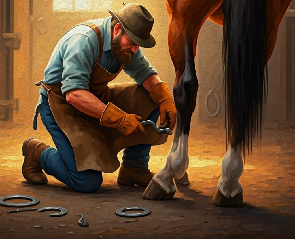 Le maréchal-ferrant