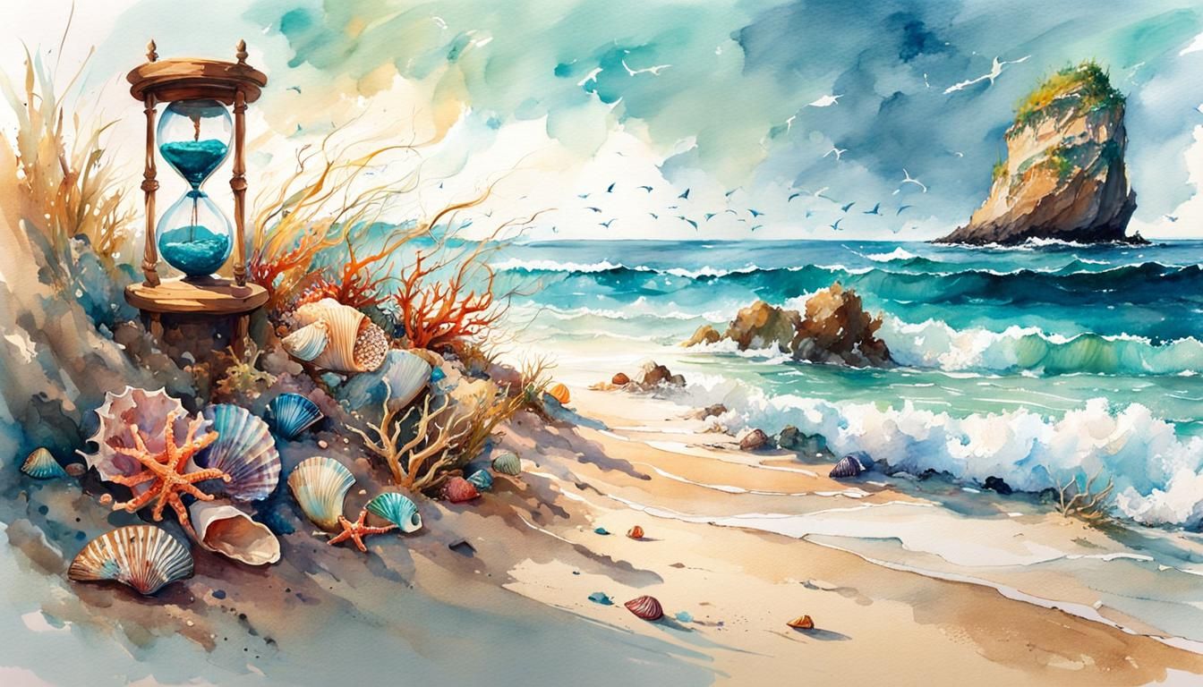 Sand and Seaside Hourglass - Sand and Sea 2